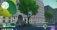 Panpour can be seen sitting on a tree (Image via The Pokemon Company|| DuckTape Gaming on YouTube)
